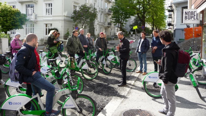 Task group meeting on bicycles in Bergen